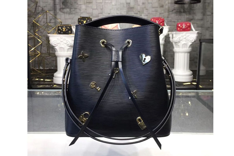 Louis Vuitton M53237 Neonoe Bags Epi Leather Black