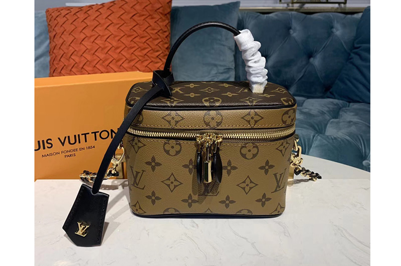 Louis Vuitton M44495 LV Nice Mini beauty case Bags Monogram Reverse canvas