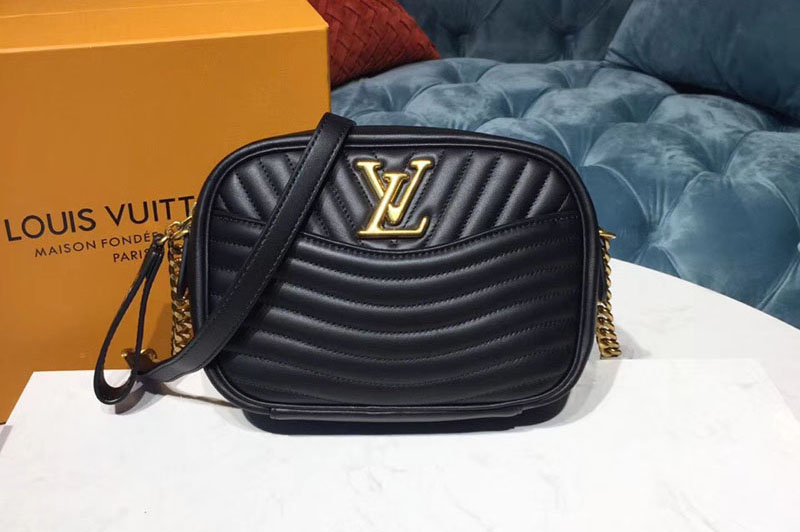 Louis Vuitton M53682 LV New Wave Camera Bag Black