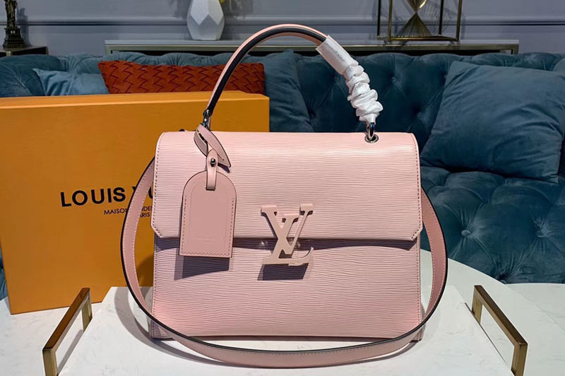Louis Vuitton M53690 LV Grenelle MM Bags Pink Epi Leather