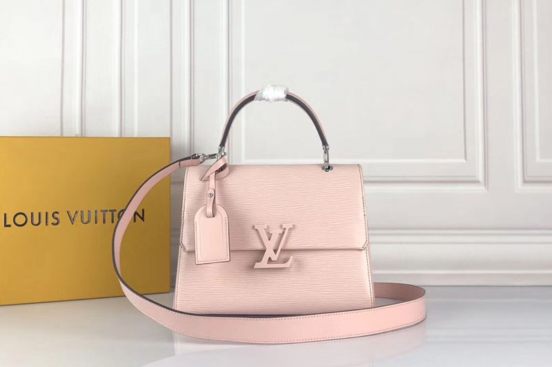Louis Vuitton M53694 LV Grenelle PM Bags Epi Leather Pink