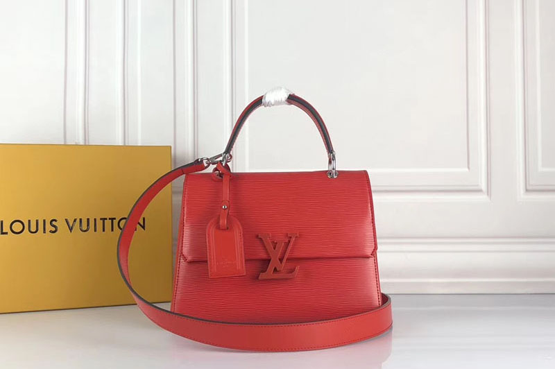 Louis Vuitton M53694 LV Grenelle PM Bags Epi Leather Red