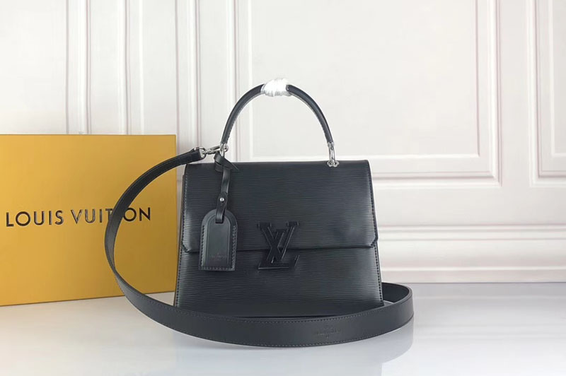 Louis Vuitton M53695 LV Grenelle PM Bags Epi Leather Black