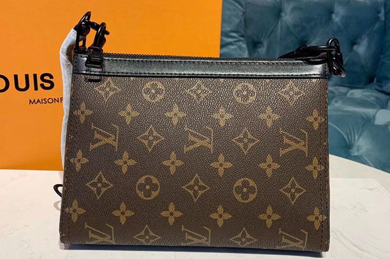 Louis Vuitton M54330 Triangle Shaped Shoulder Bags Monogram Canvas