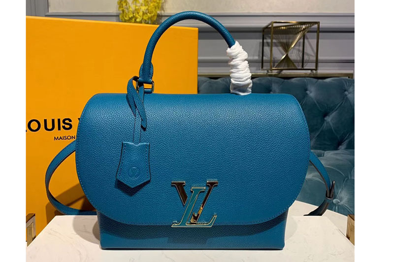 Louis Vuitton M55222 LV Volta Bags Colvert Blue Calf leather