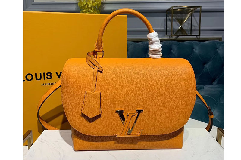 Louis Vuitton M53771 LV Volta Bags Colvert Safran Yellow Calf leather