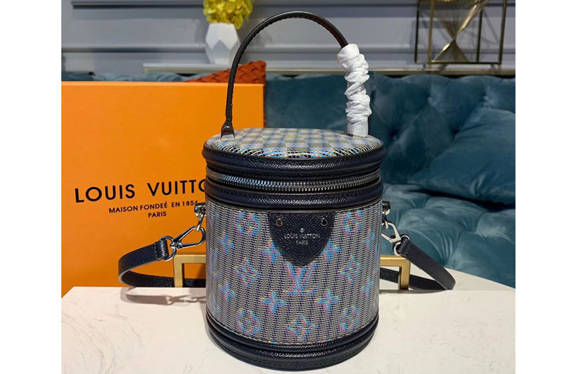 Louis Vuitton M55457 LV Cannes Bags Colvert Blue Monogram LV Pop print