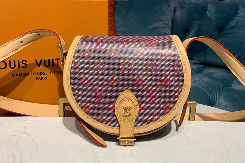 Louis Vuitton M55460 LV Tambourin handbags Colvert Pink Monogram LV Pop