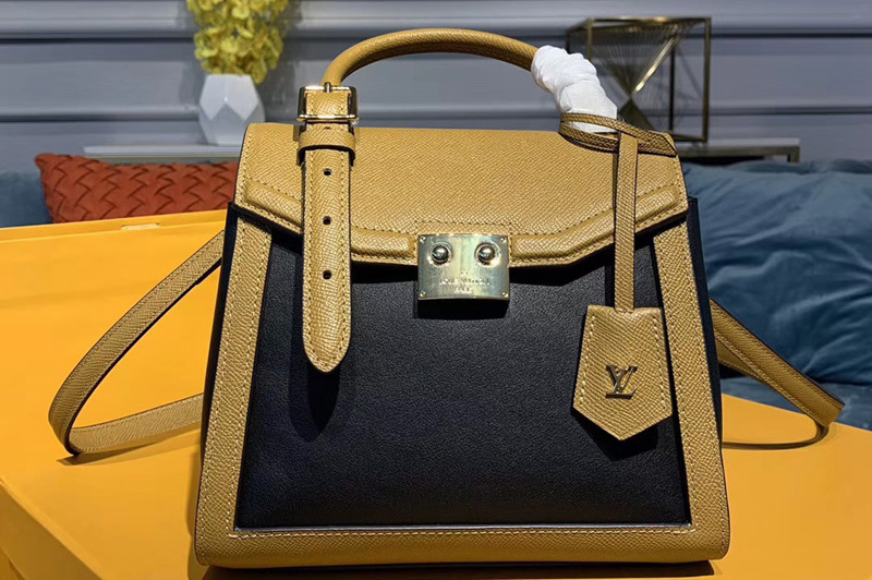 Louis Vuitton M55171 The LV Arch handbags Black/Brown Calf Leather