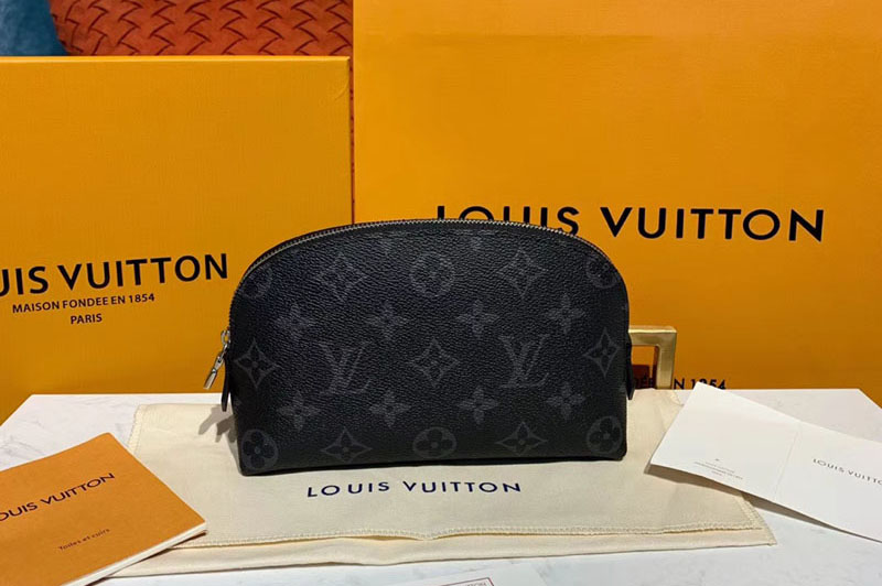 Louis Vuitton M60024 LV Cosmetic Pouch PM Bags Monogram Eclipse Canvas