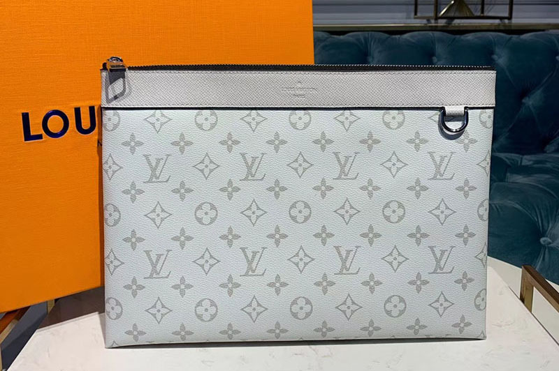 Louis Vuitton M62291 LV Discovery Pochette Bags Gray Monogram Canvas