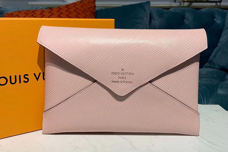 Louis Vuitton M62457 LV Pochette Kirigami Bags Pink Epi Leather