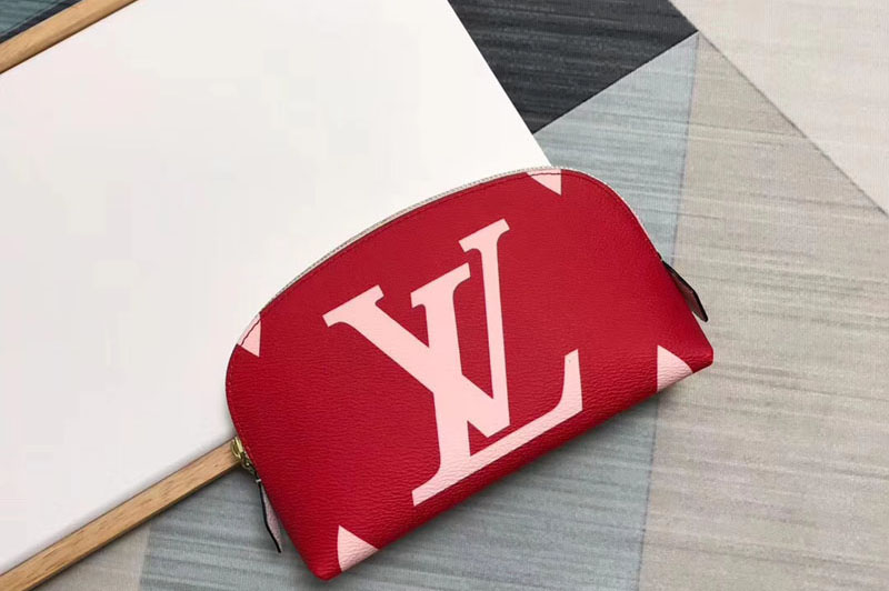 Louis Vuitton M67694 LV Pochette Cosme XL Monogram Canvas Red
