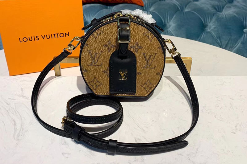 Louis Vuitton M68276 LV Mini Boite Chapeau handbag Monogram Reverse Canvas