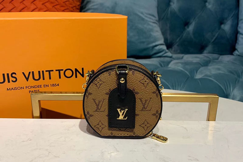 Louis Vuitton M68577 LV Boite Chapeau necklace Bags Monogram Reverse Canvas