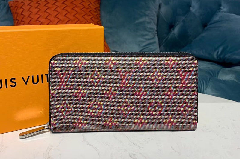 Louis Vuitton M68621 LV Zippy Wallet Monogram LV Pop Pink