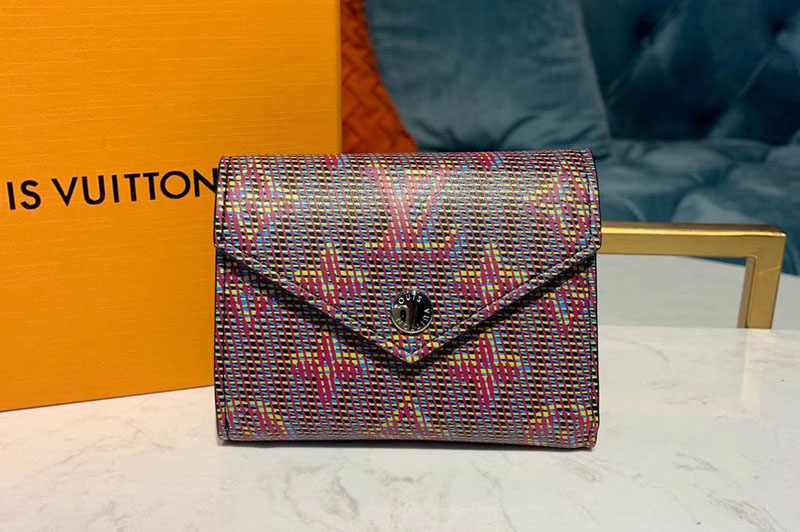 Louis Vuitton M68673 LV Zoe Wallet Monogram LV Pop Pink
