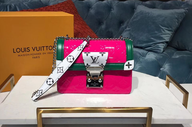 Louis Vuitton M90443 LV Wynwood Bags Monogram Vernis Berlingot