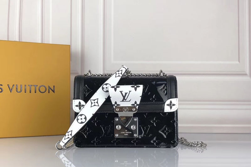 Louis Vuitton M90445 LV Wynwood Monogram Vernis Black