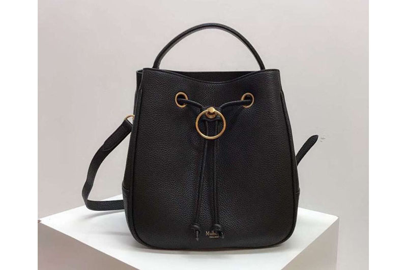Mulberry Hampstead Small/Medium Classic Grain Leather Bags Black