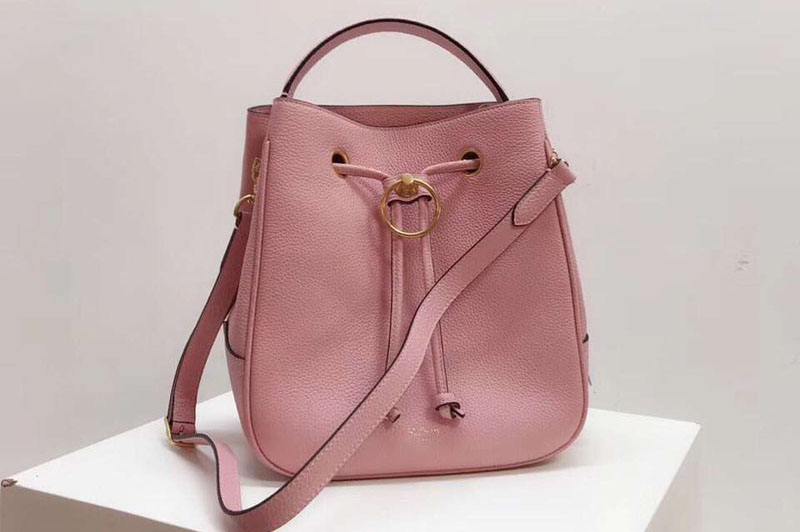 Mulberry Hampstead Small/Medium Classic Grain Leather Bags Pink
