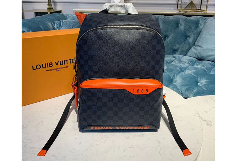 Louis Vuitton N40157 LV Discovery Backpack PM Bags Damier Graphite Canvas