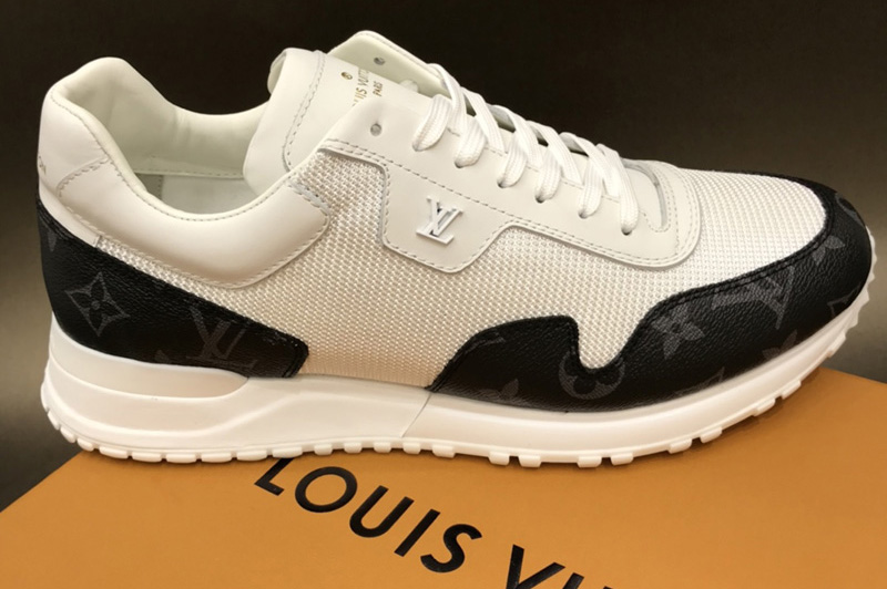 Louis Vuitton 1A7UMS LV Run Away sneaker in Monogram Eclipse canvas and textile