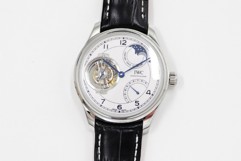 IWC Portugieser Constant-Force Tourbillon Edition "150 Years" SS BBR Best Edition White Dial