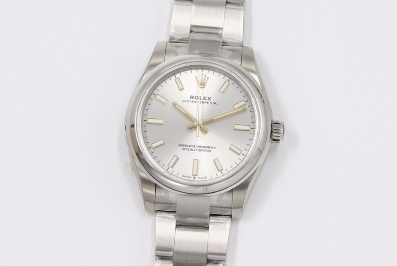 Rolex Oyster Perpetual 31mm 277200 EWF Best Edition Silver Dial on SS Bracelet 6T15
