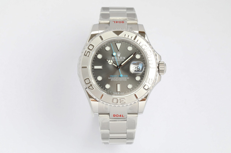Rolex YachtMaster 116622 40mm 904L SS/SS D-Grey EWF A3235