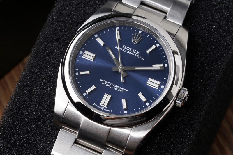 Rolex Oyster Perpetual 126000 36mm KRF 1:1 Best Edition 904L Steel Blue Dial A2824