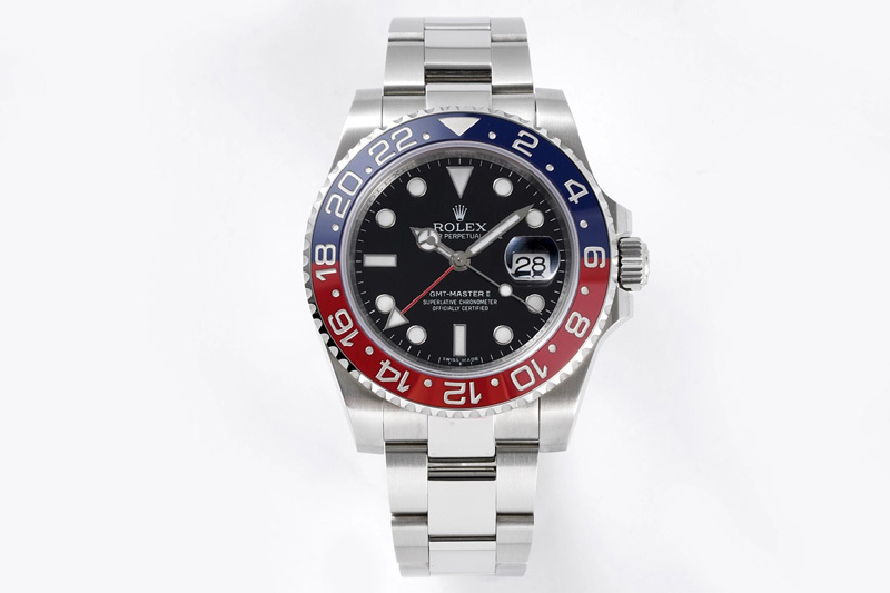 Rolex GMT-Master II 116719 BLRO Red/Blue Ceramic 904L Steel VRF 1:1 Best Edition SA3186 CHS MAX Version