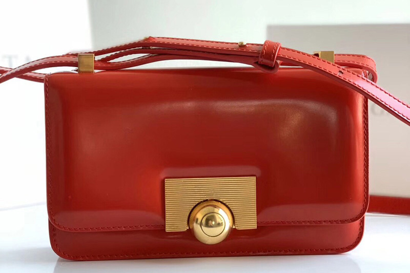 Bottega Veneta 578009 BV classic Shoulder bag in Red Calf Leather