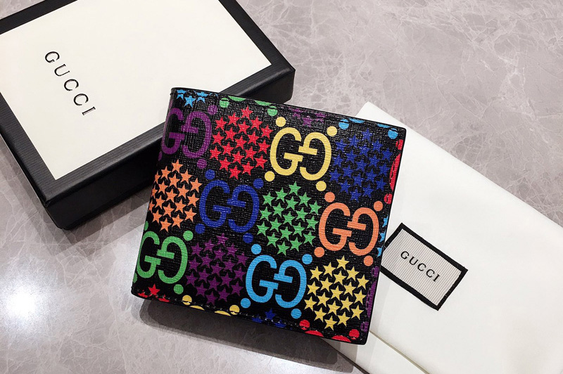Gucci 601089 GG Psychedelic wallet in GG Psychedelic Supreme canvas