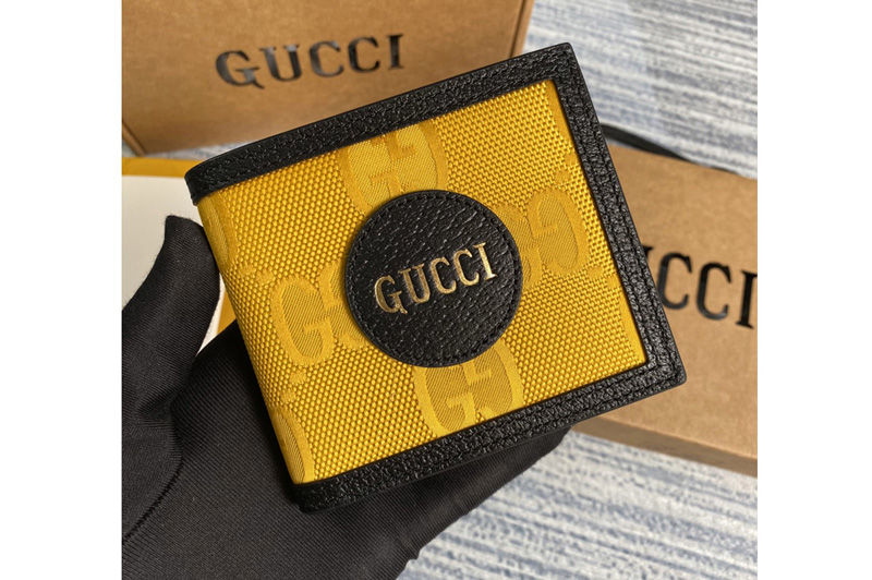 Gucci 625573 Gucci Off The Grid billfold wallet in Yellow GG nylon