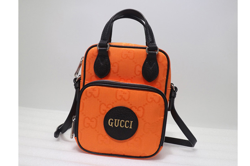 Gucci ‎625850 Gucci Off The Grid shoulder bag in Orange GG nylon