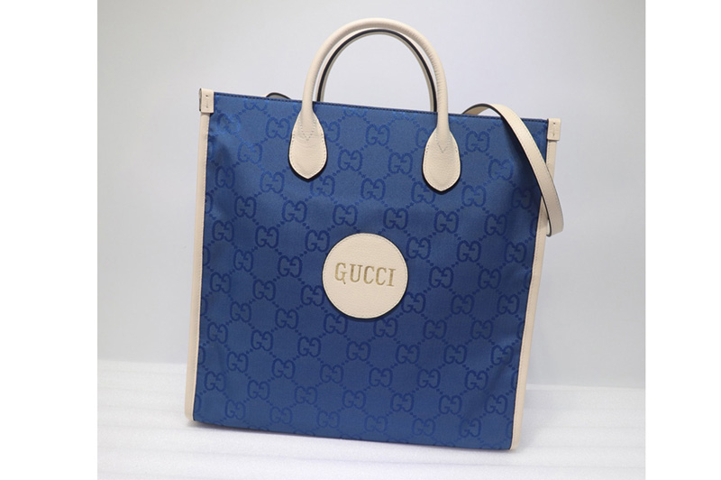 Gucci 630355 Gucci Off The Grid long tote bag in Blue GG nylon