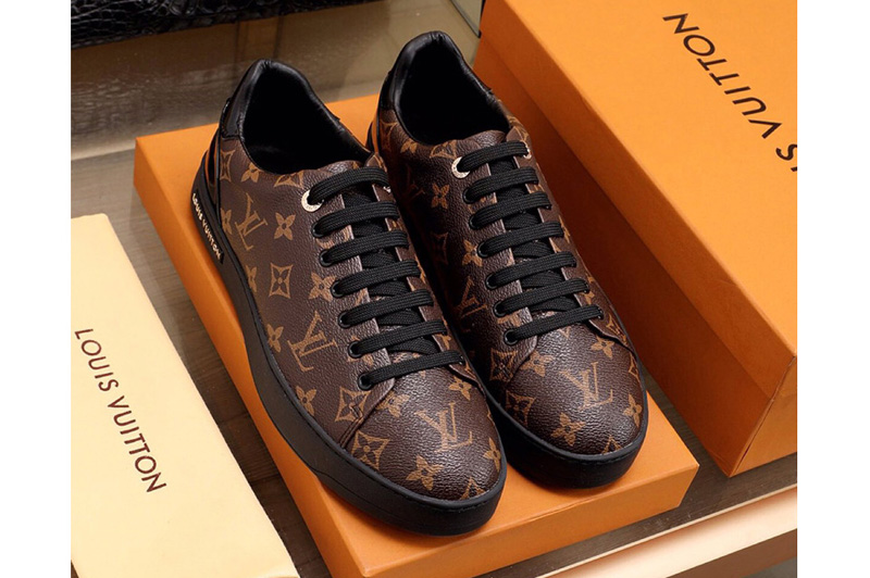 Men's Louis Vuitton Luxembourg sneaker and Shoes Monogram Canvas calf leather