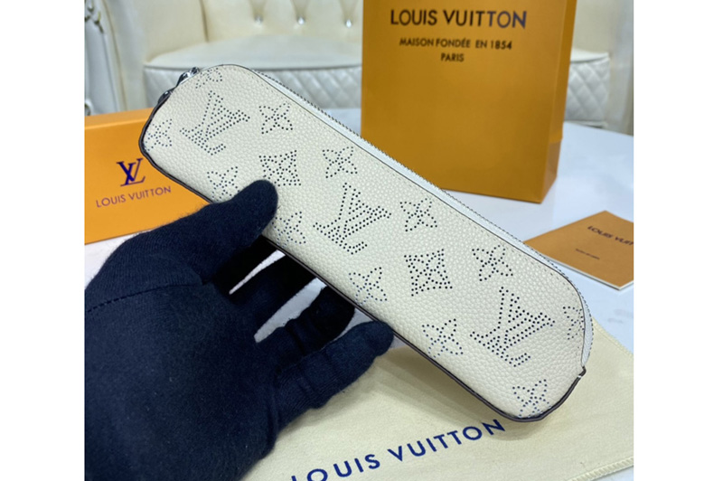 Louis Vuitton GI0397 LV Elisabeth pencil pouch in Beige Mahina leather