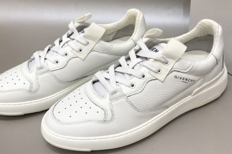 Mens Givenchy BH002 Wing low-top sneakers in White Leather