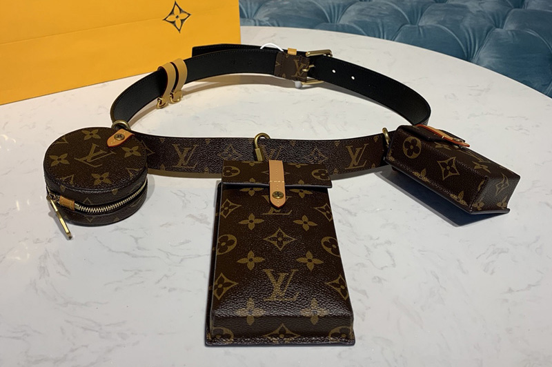 Louis Vuitton M0236Y LV Daily Multi Pocket 30mm belt in Monogram Canvas