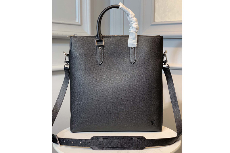 Louis Vuitton M33433 LV Anton tote Bag in Taiga Leather