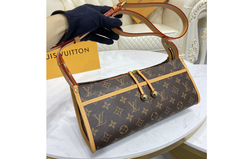 Louis Vuitton M40008 LV Monogram Popincourt Long Bag in Monogram canvas