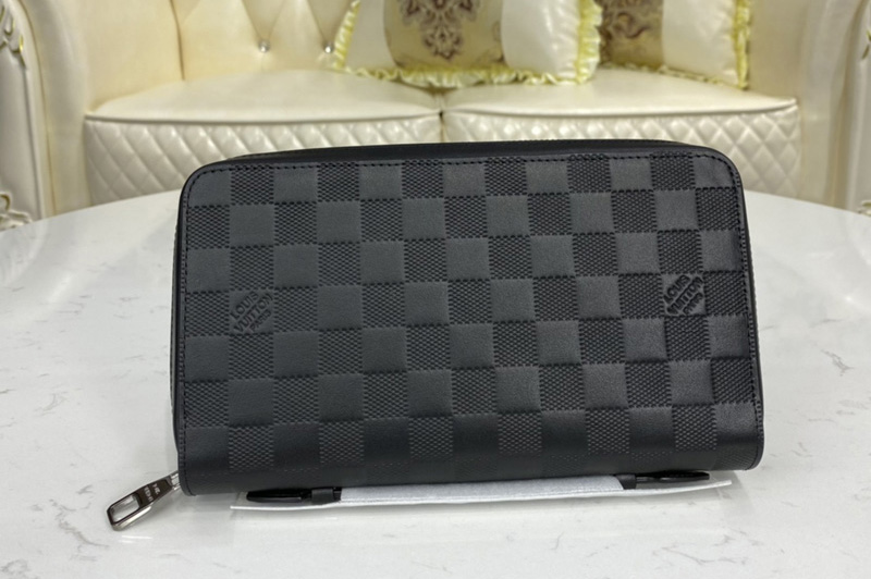 Louis Vuitton N61254 LV Zippy XL Wallet In Damier Infini Leather