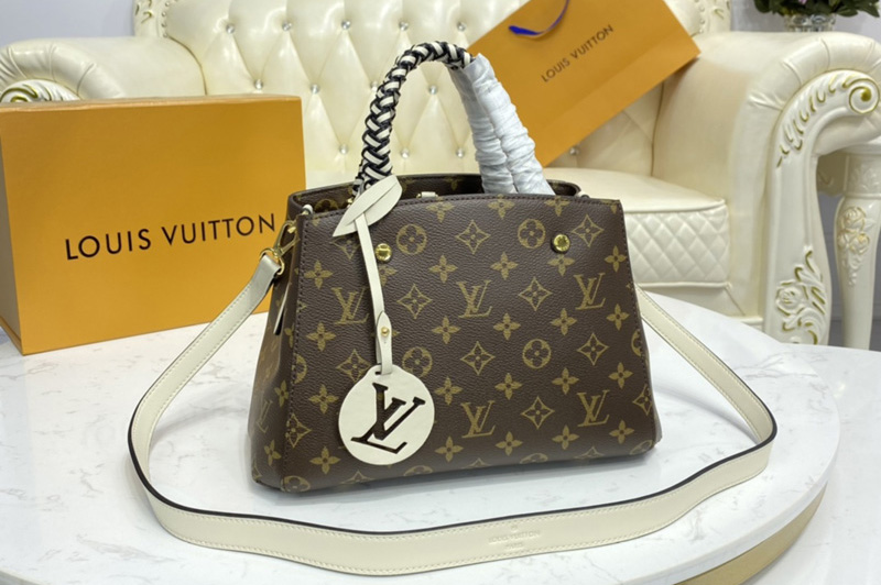 Louis Vuitton M45311 LV Montaigne BB handbag in Monogram coated canvas