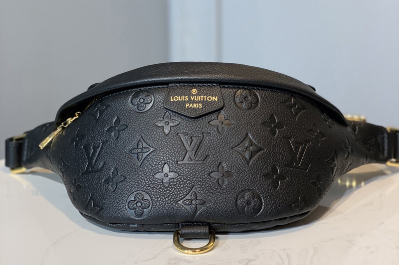 Louis Vuitton M44812 LV Bumbag in Black Monogram Empreinte leather