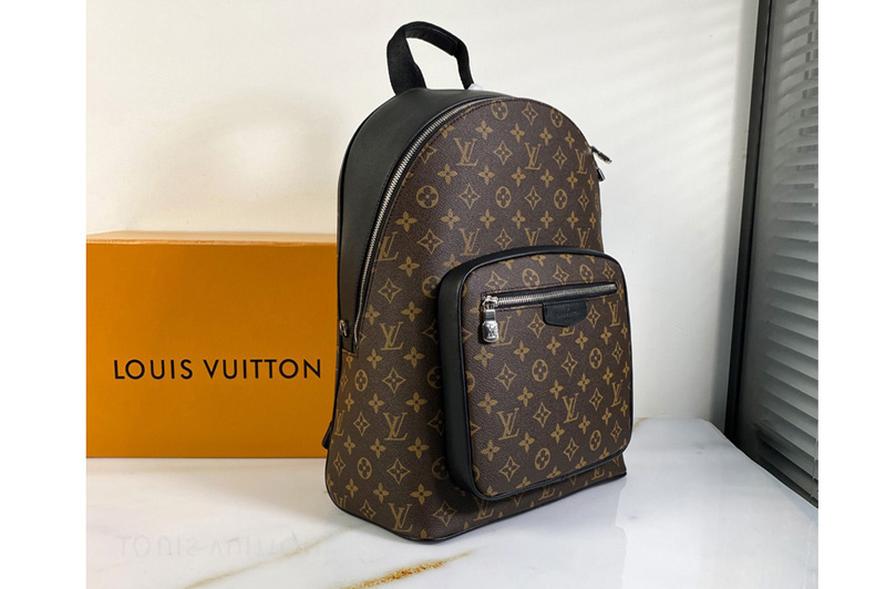 Louis Vuitton M45349 LV Josh backpack in Monogram Macassar Canvas
