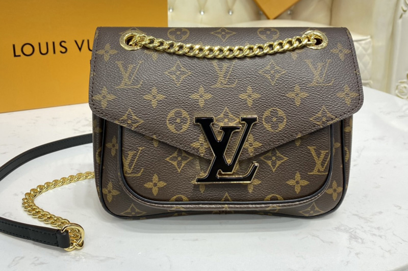 Louis Vuitton M45592 LV Passy handbag in Monogram coated canvas