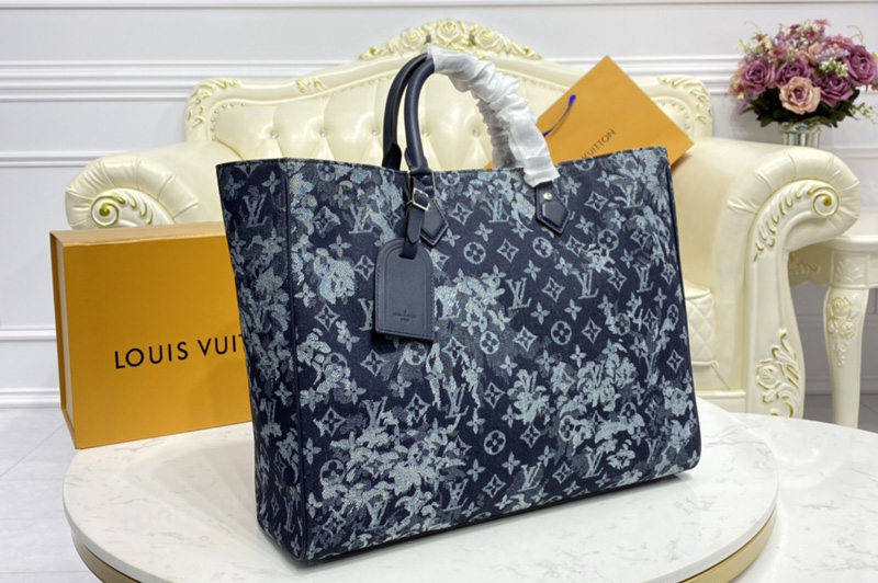 Louis Vuitton M57284 LV Grand Sac tote bag in Monogram Tapestry coated canvas