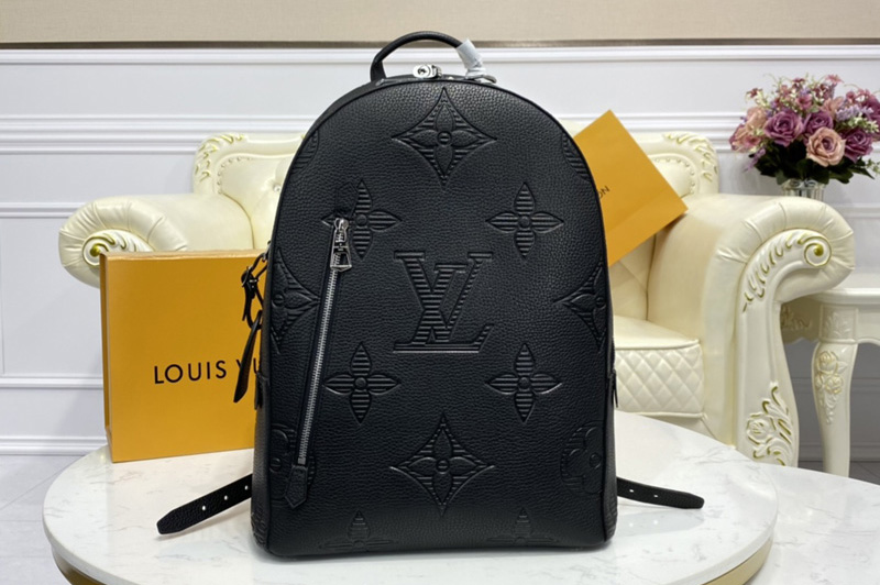 Louis Vuitton M57288 LV Armand Backpack In Taurillon Shadow leather